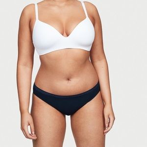 NWT Victoria Secret Panty - Noir Navy - Size L